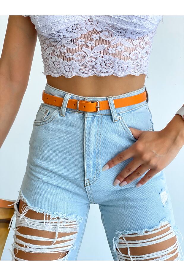 Turuncu Ince Kemer - 2