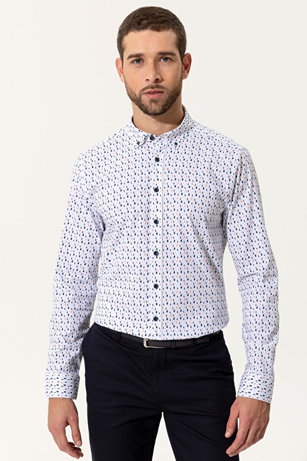 Men's Blue Shirt G021Sz004.000.1369595