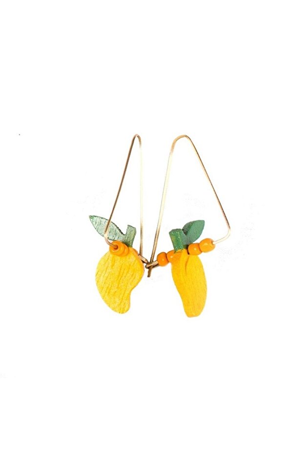Dangling Mango Earrings El Yapımı Küpe