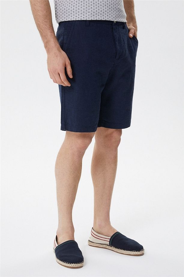 Willy Erkek Chino Şort Camel - 3