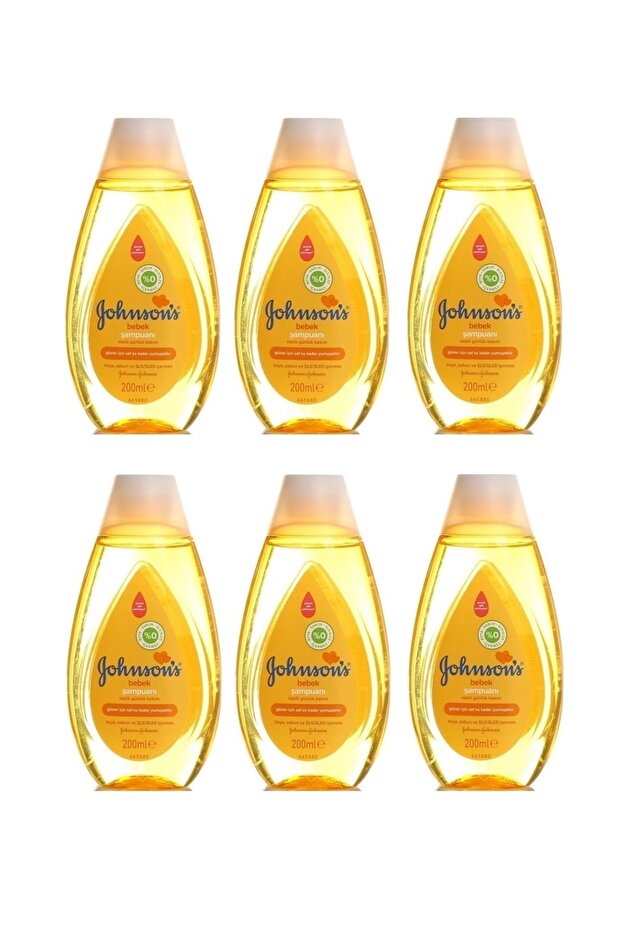 Baby Shampoo Gentle Daily Care 200 ml X 6 Pcs