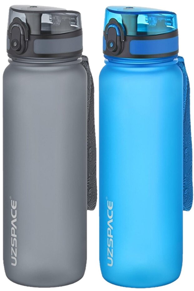 Set of 2 800 ml Tritan Water Flask Bpa No Odor Leakage