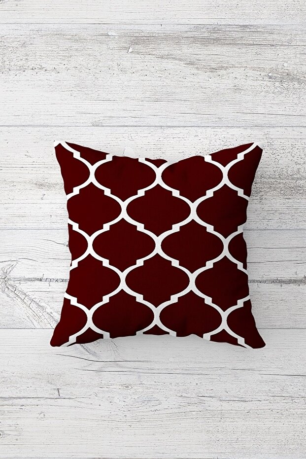 One Side Printed Hidden Zipper Decorative Pillowcase Throw Pillow Case Seat Pillowcase
