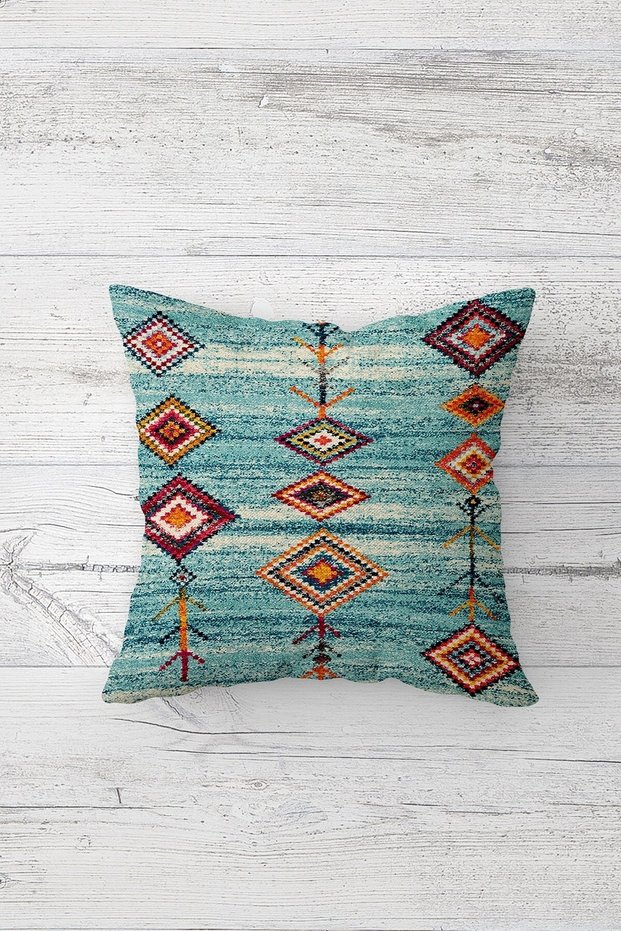 One Side Printed Hidden Zipper Washable Stain Resistant Decorative Throw Pillow Cover Pillow Case