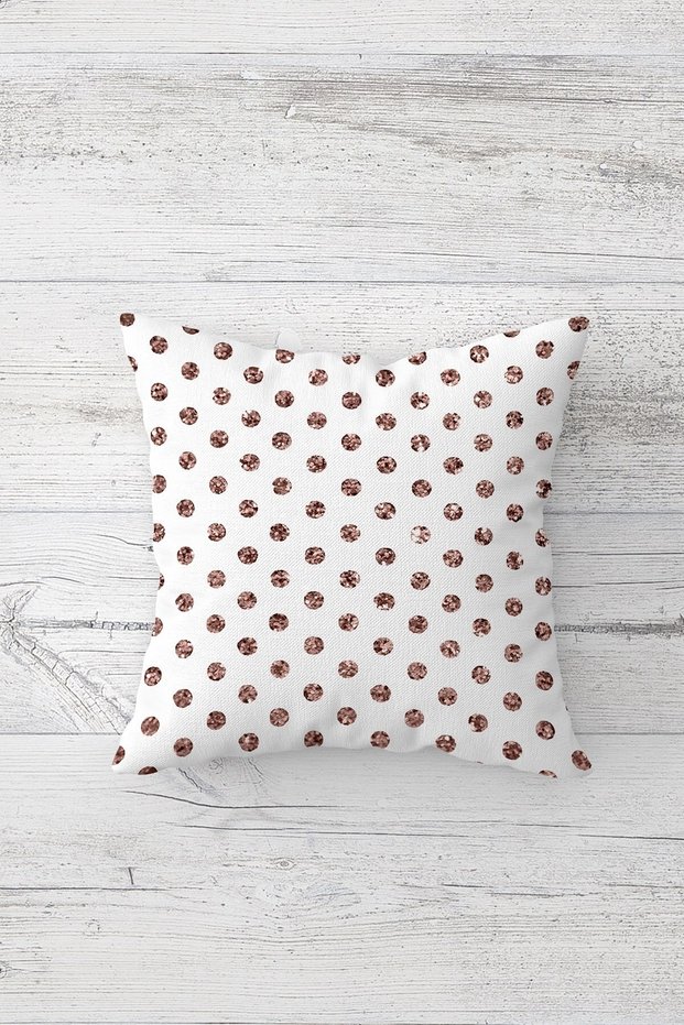 One Side Printed Hidden Zipper Decorative Pillowcase Throw Pillow Case Seat Pillowcase