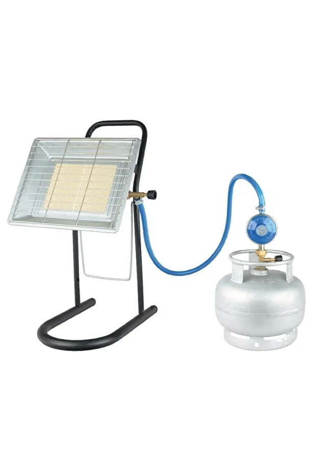Portatif Ayaklı Büyük Soba Kamp Sobası Isıtıcı Soba 3000 W - 1