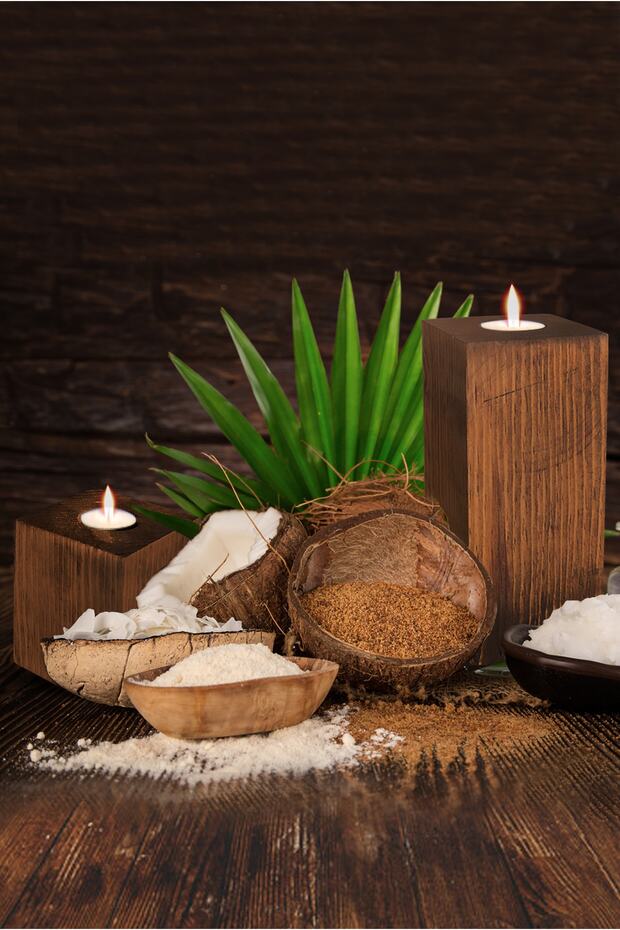 Ahşap Şamdan Mumluk 4’lü - 3