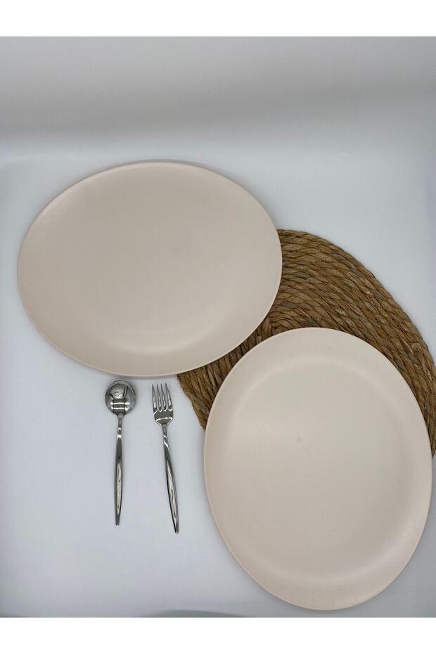 Beyaz Biftek Tabak - 1