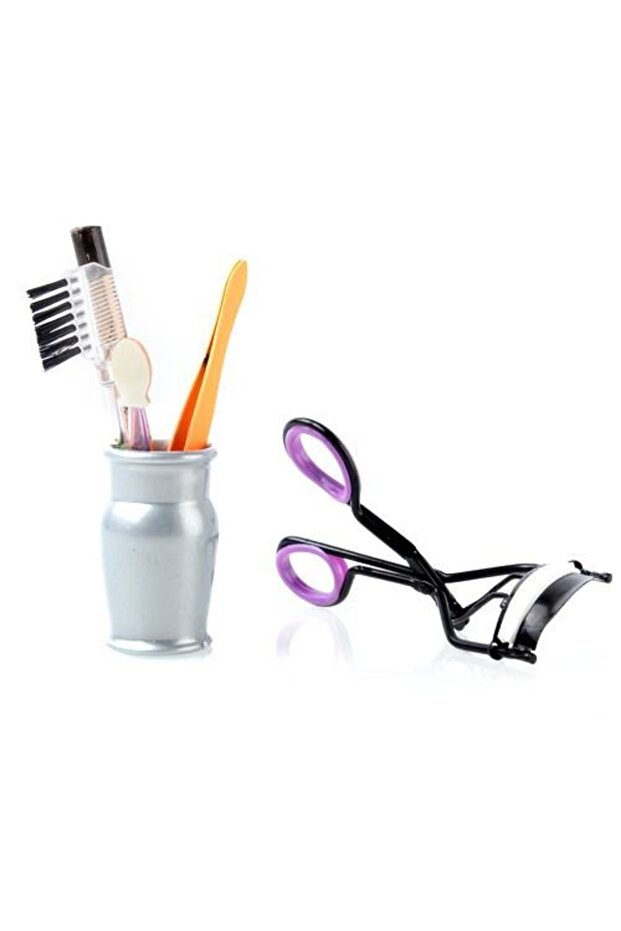 Care Beauty Set Eyeliner Pencil Tweezers Eyelash Curling Tool