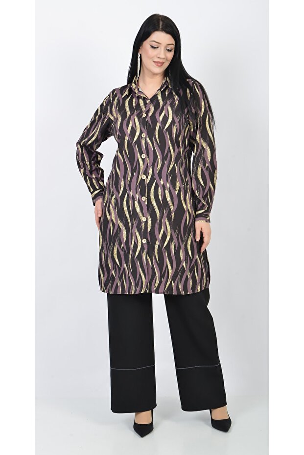 Women's Large Size Tunic 4185 Liya