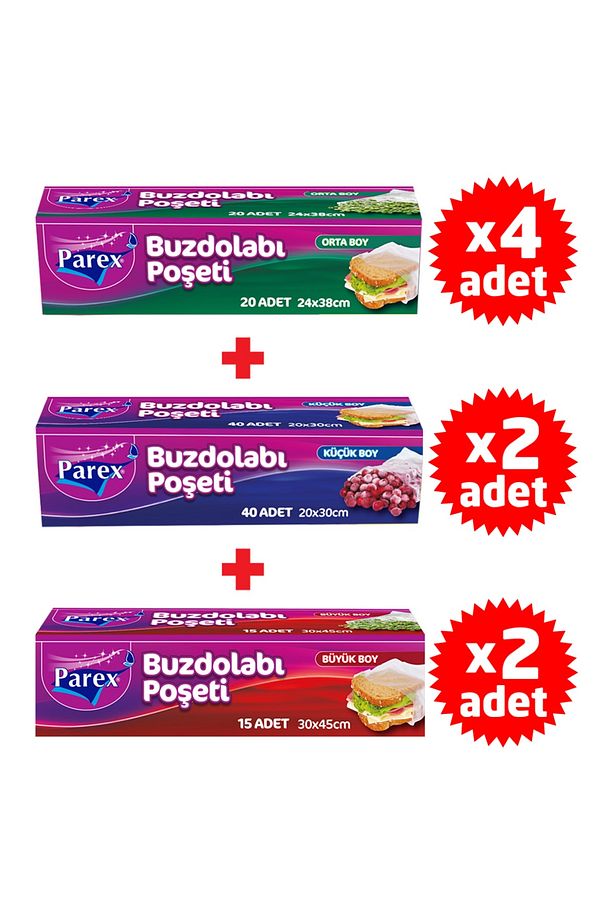 Buzdolabı Poşeti 8 Li Paket - 1