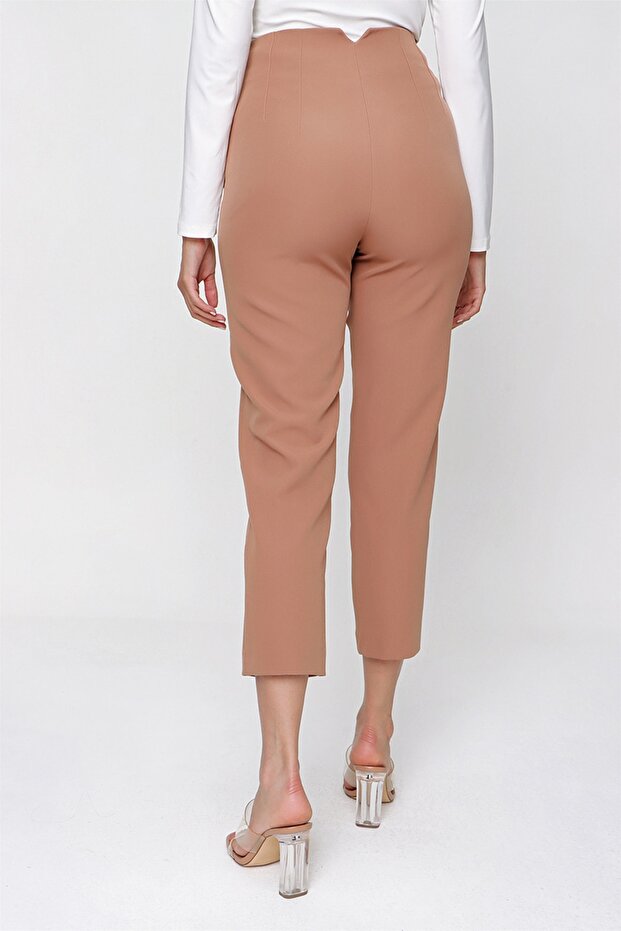 Yüksek Bel Pantolon - 6