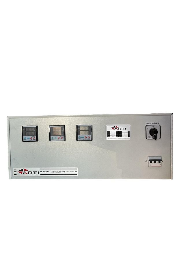 15 Kva Trifaze Servo Kontrollü Voltaj Regülatörü (275 – 430 V) - 1