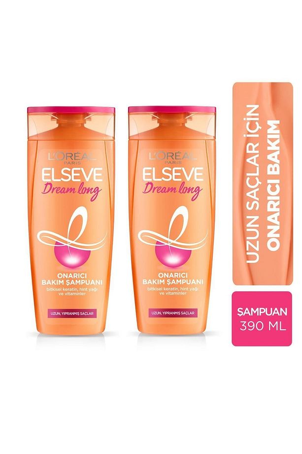 Dream Long Onarıcı Bakım Şampuanı 390ml X 2 Adet - 1