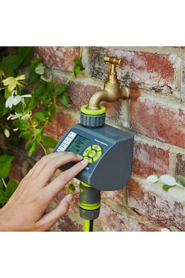Verve Elektronik Bahçe Sulama Sistemi 20 Metre Damlalama Sulama Sistemi Ve Ekleme Parçalı Set - 6