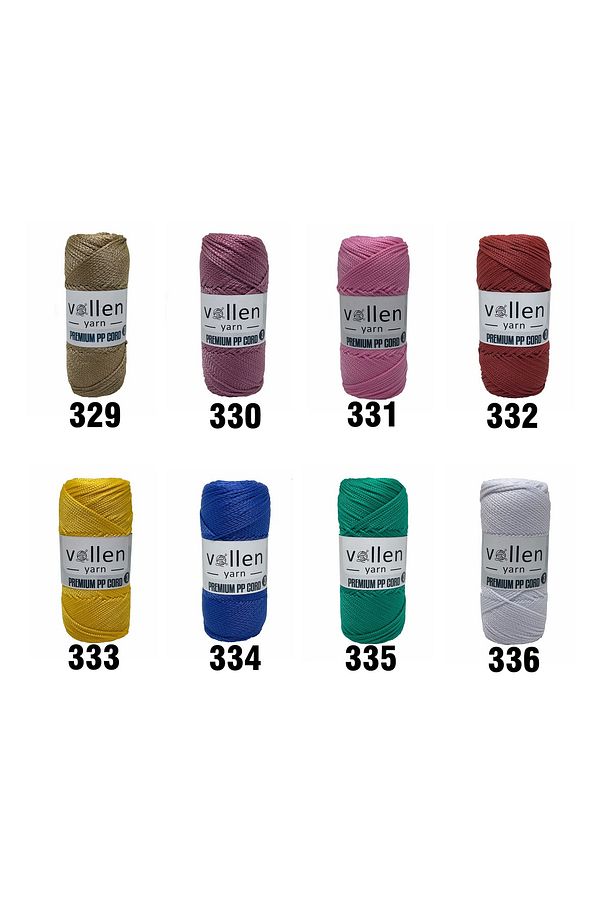 Polyester Makrome Ipi Supla Ipi Çanta Ipi Bileklik Ipi No:3(1 MM) 4 Adet - 6