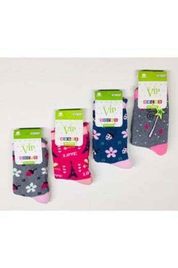 12 чифта дебели хавлиени чорапи за момичета. - 2