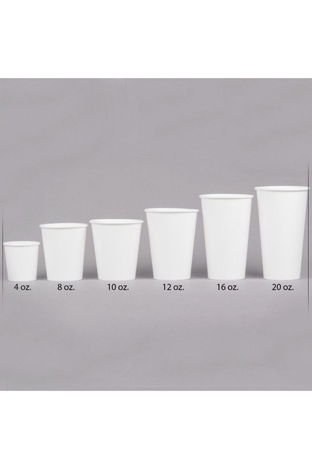 16 Oz Karton Bardak + Kapak Set 100 Adet - 3