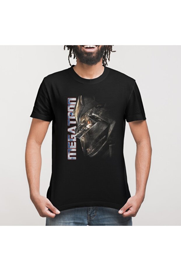 Transformers Megatron Head Erkek Tişört - 3