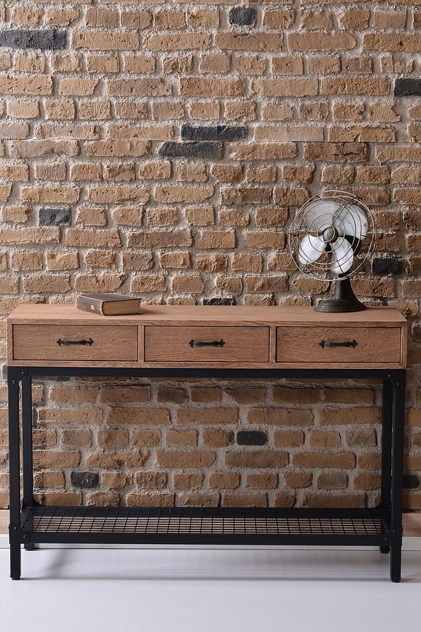 Cortina Metal Ayaklı Ahşap Dresuar - 2