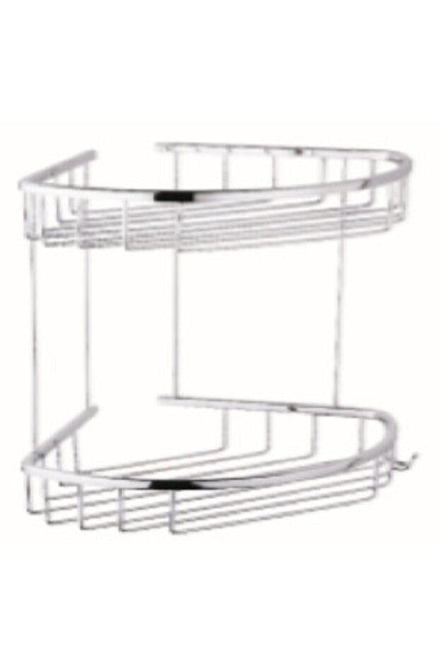 Stainless Double Bathroom Corner - 1