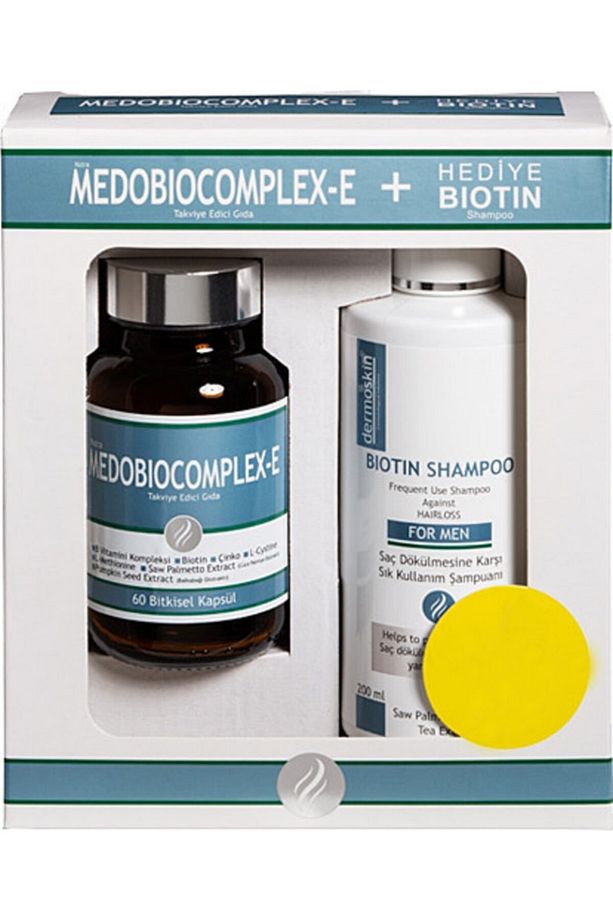 Medobiocomplex-e 60 Erkek Kapsül + Biotin Şampuan 200 Ml - 1