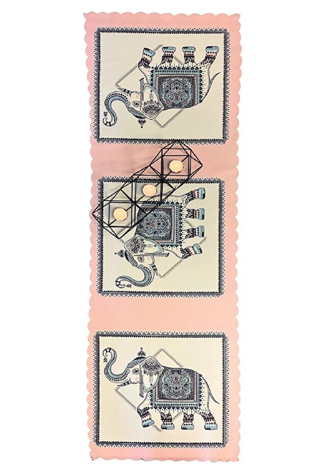 Runner-elefant roz - 1