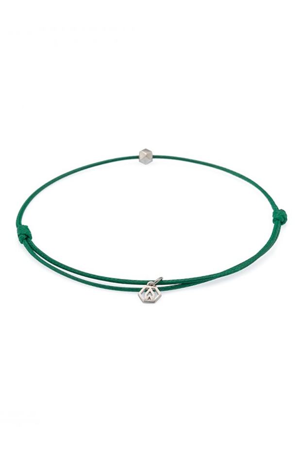 Yeşil Ip Şans Bileklik - 2