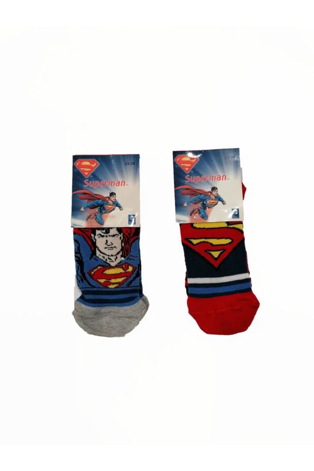 Superman Çocuk Patik Çorap