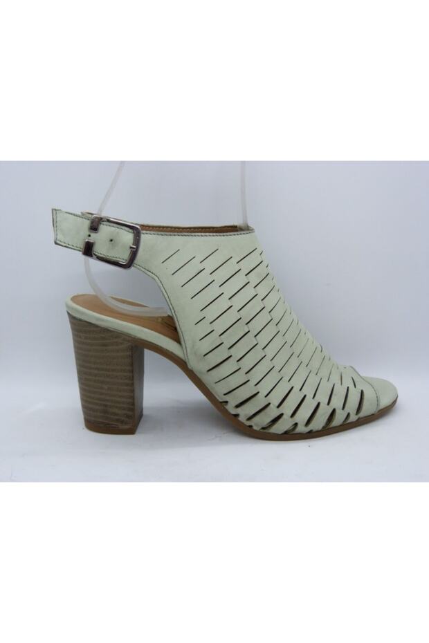 Genuine Leather Back - Open Toe Shoes