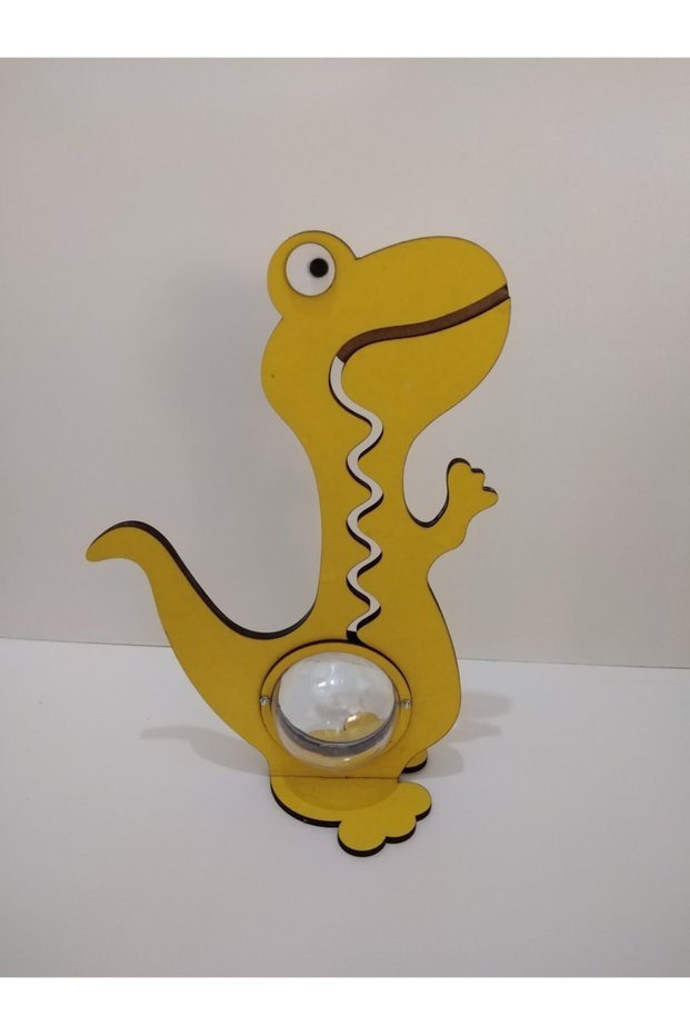 Ahşap Sevimli Dino Kumbara