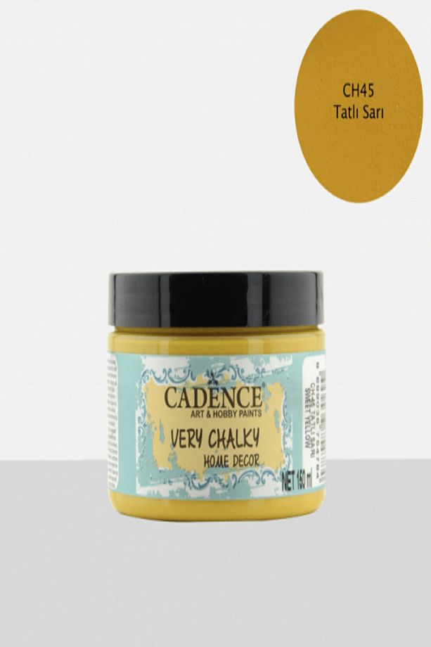 Home Decor Very Chalky 150 ml Ch45 Tatlı Sarı Boya - 1