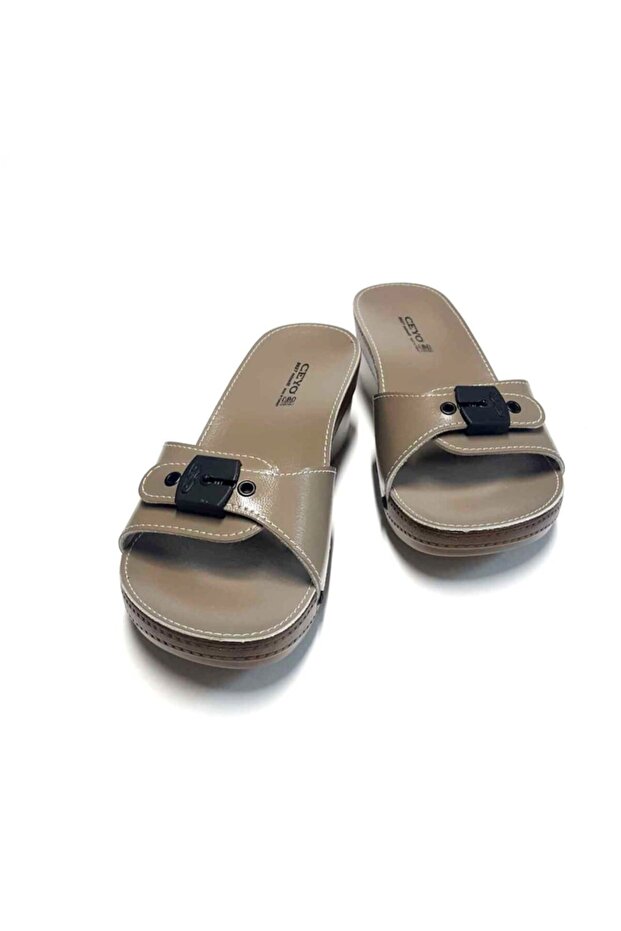 9927 Vizon Minelli Topuklu Bayan Anatomik Terlik - 4