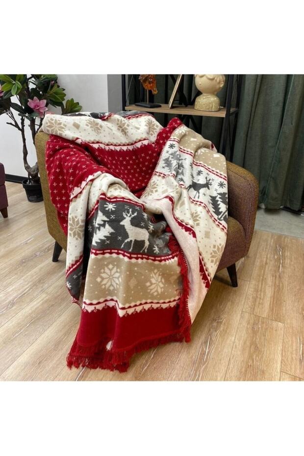 بطانية مفردة من القطن على الوجهين من تيد - 3