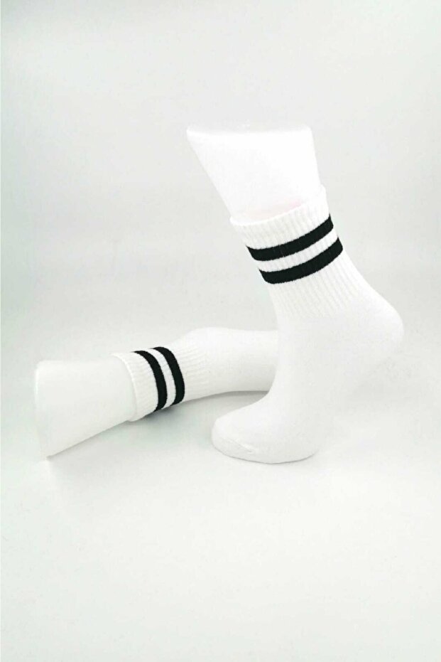 Бели тенис чорапи Half Conch - 1