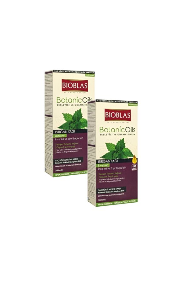 Botanic Oils Isırgan Yağlı Şampuanı 360 Mlx2 - 1