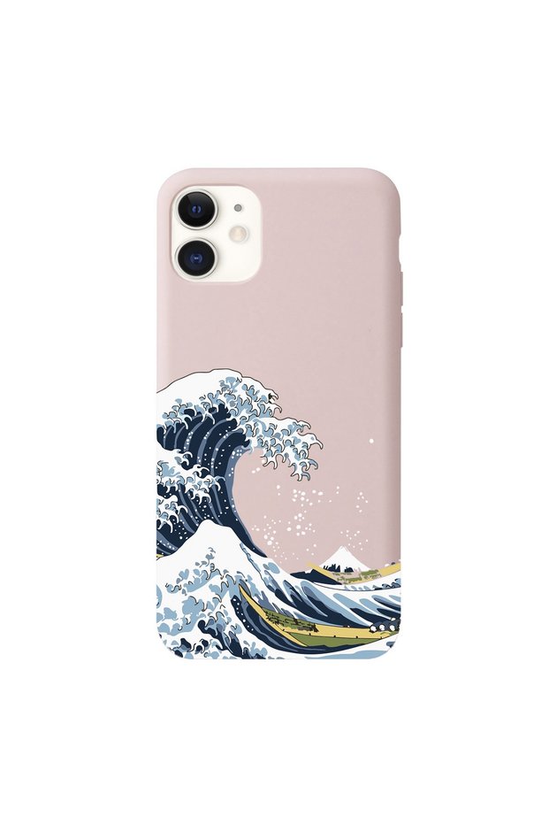iPhone 11 Kanagawa Patterned Phone Case