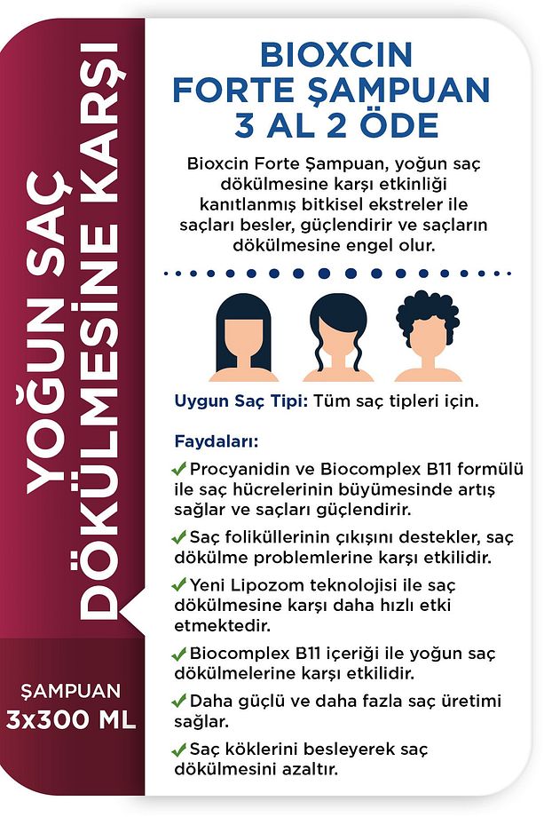 Forte 3 Al 2 Öde Şampuan 3 Adet Serum Hediyeli - 3