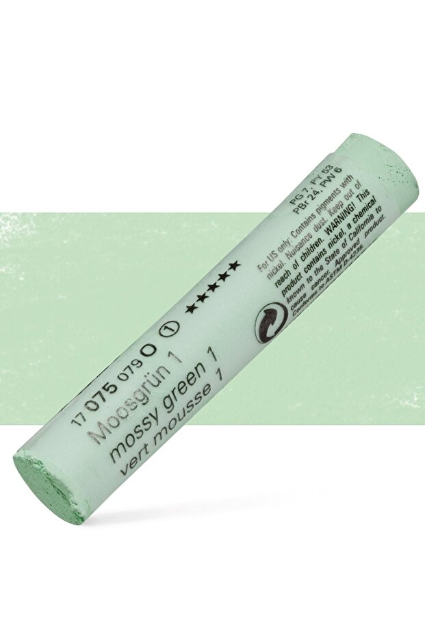Soft Pastel Paint Mossy Green 1 075 O (+++white)