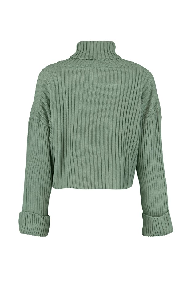 Mint Kurzer Basic Strickpullover TWOAW22KZ0223 - 8