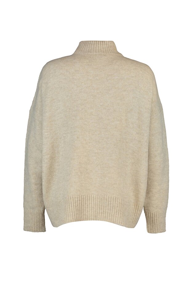 Pulover cu croială largă, textură moale - TWOAW23KZ00469 - 6