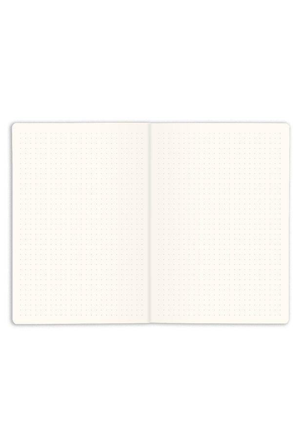 14x20 Sert Kapak Defter Noktalı Lila - 5