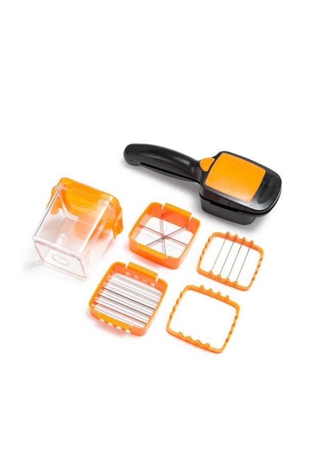 Quick 5 In 1 Büyük Hazneli Pratik Hızlı Meyve Sebze Doğrayıcı Rende - 4