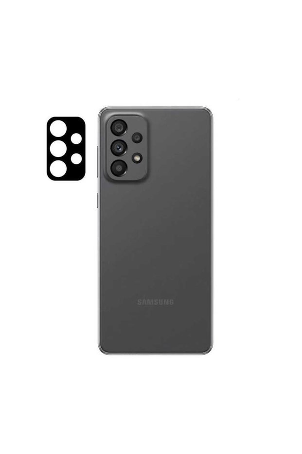Samsung Galaxy A73 Compatible Lens Camera Protector Full HD 3D Tempered Glass