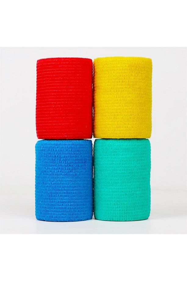Tules Kendinden Yapışkanlı Coban Bandaj 7,5cm X 4,5m Mavi - 2