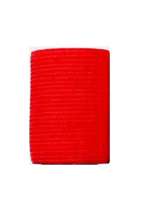 Tules Kendinden Yapışkanlı Coban Bandaj 7,5cm X 4,5m Kırmızı - 1