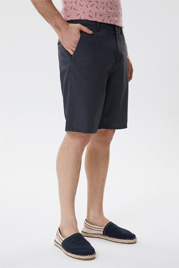 Willy Erkek Chino Şort Camel - 3