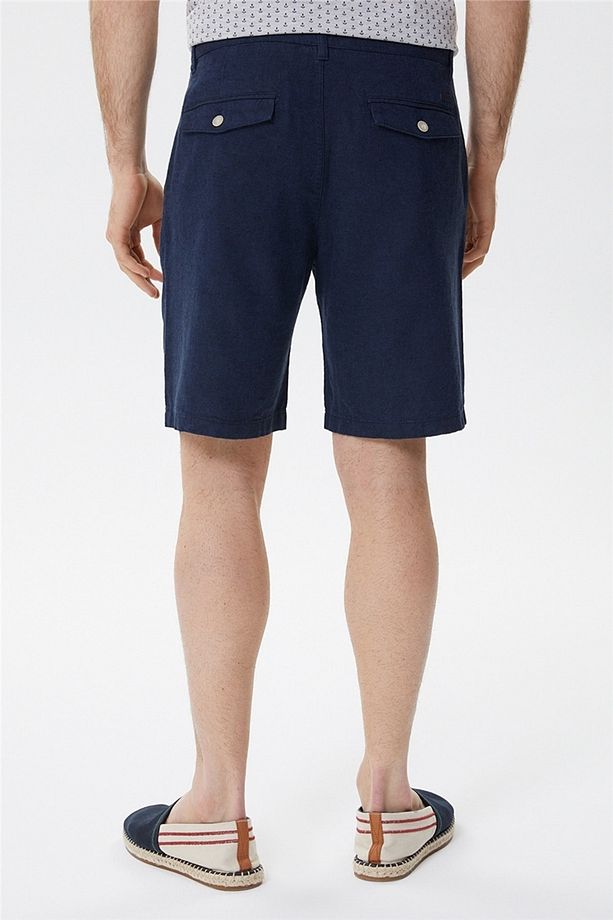 Willy Erkek Chino Şort Camel - 4