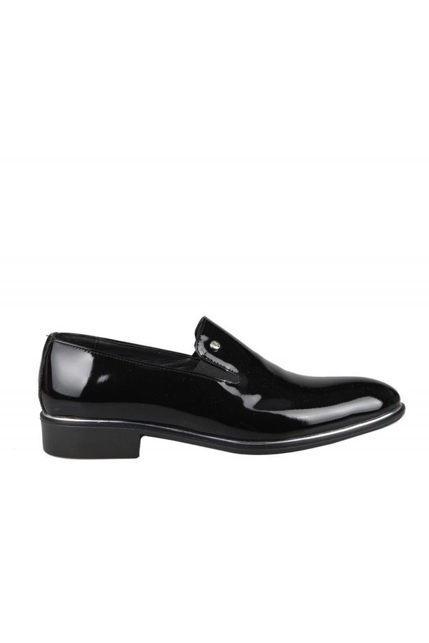 Tamboga 560-1 Black Patent Leather Men's Shoes