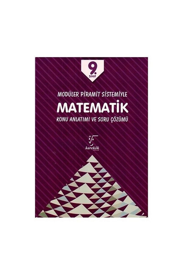 Karekök 9.sınıf Matematik Modüler Pramit Sistemiyle 4 Kitaplı Set - 1